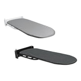 Maxbell Wall Mounted Ironing Board 180° Rotation Hanging for Living Room Small Space White Gray