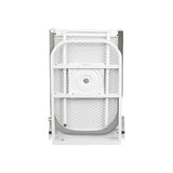 Maxbell Wall Mounted Ironing Board 180° Rotation Hanging for Living Room Small Space White Gray