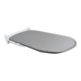 Maxbell Wall Mounted Ironing Board 180° Rotation Hanging for Living Room Small Space White Gray