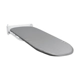 Maxbell Wall Mounted Ironing Board 180° Rotation Hanging for Living Room Small Space White Gray