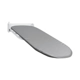 Maxbell Wall Mounted Ironing Board 180° Rotation Hanging for Living Room Small Space White Gray