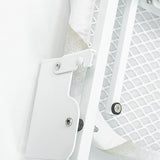 Maxbell Wall Mounted Ironing Board 180° Rotation Hanging for Living Room Small Space White Gray