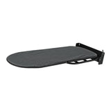 Maxbell Wall Mounted Ironing Board 180° Rotation Hanging for Living Room Small Space Black
