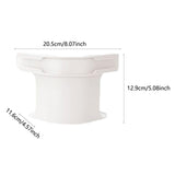 Maxbell 4 Pieces Bed Sheet Holders Easy Installation Keep Firm and Tight with Strips White