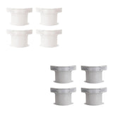 Maxbell 4 Pieces Bed Sheet Holders Easy Installation Keep Firm and Tight with Strips White