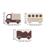 Maxbell Adhesive Felt Sticker Crafts Wall Art Decor for Bedroom Apartment Study Room