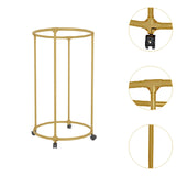 Maxbell Floor Drying Rack with Wheels Clothing Storage Rack for Home Hallway Bedroom