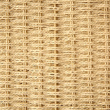 Maxbell Woven Basket Modern Rectangular Organizer Bin for Fruits Appetizer Breakfast Beige L