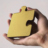 Maxbell 4 Pieces Wooden Coasters Ideal Puzzle Coasters for Tabletop Cafe Office
