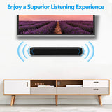 Maxbell Soundbar Wall Mount Shelf Speaker Bracket for Gen 1 Gen 2 Office Living Room Black