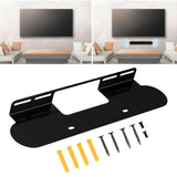 Maxbell Soundbar Wall Mount Shelf Speaker Bracket for Gen 1 Gen 2 Office Living Room Black