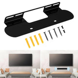 Maxbell Soundbar Wall Mount Shelf Speaker Bracket for Gen 1 Gen 2 Office Living Room Black