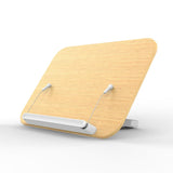 Maxbell Book Stand for Reading Wood Foldable Book Holder for Laptop Home Sheet Music