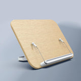 Maxbell Book Stand for Reading Wood Foldable Book Holder for Laptop Home Sheet Music
