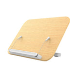 Maxbell Book Stand for Reading Wood Foldable Book Holder for Laptop Home Sheet Music
