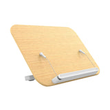 Maxbell Book Stand for Reading Wood Foldable Book Holder for Laptop Home Sheet Music