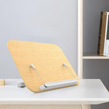 Maxbell Book Stand for Reading Wood Foldable Book Holder for Laptop Home Sheet Music