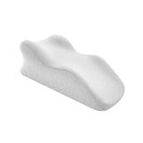 Maxbell Adult Memory Foam Bed Pillow Anti Slip Bottom Multipurpose for Backrest Soft Light Gray