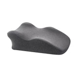 Maxbell Adult Memory Foam Bed Pillow Anti Slip Bottom Multipurpose for Backrest Soft Dark Grey
