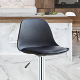 Maxbell Stool Surface Replacement Bar Stools Seating Pad for Home Office Dining Room black