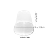 Maxbell Stool Surface Replacement Bar Stools Seating Pad for Home Office Dining Room white