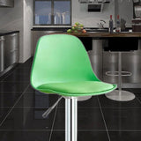 Maxbell Stool Seat Replacement Modern Chair Seat Surface for Dining Room Green