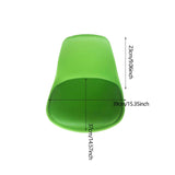 Maxbell Stool Seat Replacement Modern Chair Seat Surface for Dining Room Green