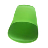 Maxbell Stool Seat Replacement Modern Chair Seat Surface for Dining Room Green