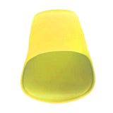 Maxbell Stool Seat Replacement Modern Chair Seat Surface for Dining Room Yellow