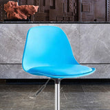 Maxbell Stool Seat Replacement Modern Chair Seat Surface for Dining Room Blue