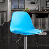 Maxbell Stool Seat Replacement Modern Chair Seat Surface for Dining Room Blue