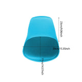 Maxbell Stool Seat Replacement Modern Chair Seat Surface for Dining Room Blue