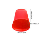 Maxbell Stool Surface Replacement Bar Stools Seating Pad for Home Office Dining Room red