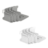 Maxbell 4x Bed Sheet Holders Clips Mattress Bed Sheet Corner Fasteners for Twin Home White