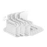 Maxbell 4x Bed Sheet Holders Clips Mattress Bed Sheet Corner Fasteners for Twin Home White