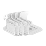 Maxbell 4x Bed Sheet Holders Clips Mattress Bed Sheet Corner Fasteners for Twin Home White