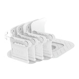 Maxbell 4x Bed Sheet Holders Clips Mattress Bed Sheet Corner Fasteners for Twin Home White