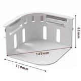 Maxbell 4x Bed Sheet Holder Easy Installation Universal Keep Sheets Firm Tight Clips white