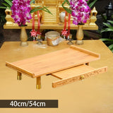 Wooden Small Altar Table Buddha Shrine Table for Relaxation Home Living Room S