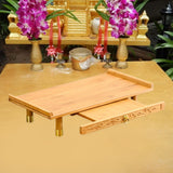 Wooden Small Altar Table Buddha Shrine Table for Relaxation Home Living Room S