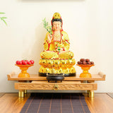 Wooden Small Altar Table Buddha Shrine Table for Relaxation Home Living Room S