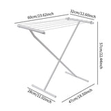 Maxbell Clothes Drying Rack Lightweight Clothes Rack for Yard Laundry Room Apartment