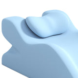 Maxbell Face Down Pillow Multipurpose Support Pillow for Watching Movies Office Home Blue