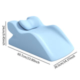Maxbell Face Down Pillow Multipurpose Support Pillow for Watching Movies Office Home Blue