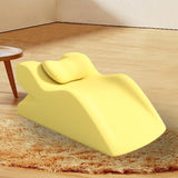 Maxbell Face Down Pillow Multipurpose Support Pillow for Watching Movies Office Home Beige Yellow