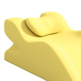 Maxbell Face Down Pillow Multipurpose Support Pillow for Watching Movies Office Home Beige Yellow