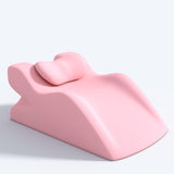 Maxbell Face Down Pillow Multipurpose Support Pillow for Watching Movies Office Home Dark Pink