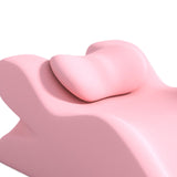 Maxbell Face Down Pillow Multipurpose Support Pillow for Watching Movies Office Home Dark Pink