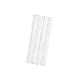 Maxbell Transparent Lace Curtain Decor Privacy Elegant White for Bathroom Patio Yard 100 cmx150 cm