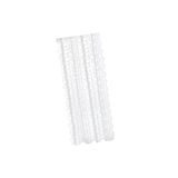 Maxbell Transparent Lace Curtain Decor Privacy Elegant White for Bathroom Patio Yard 100 cmx150 cm